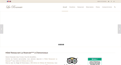 Desktop Screenshot of hotel-chenonceau.com
